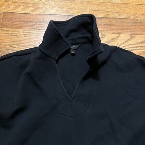 Banana Republic Black Pullover Sweatshirt